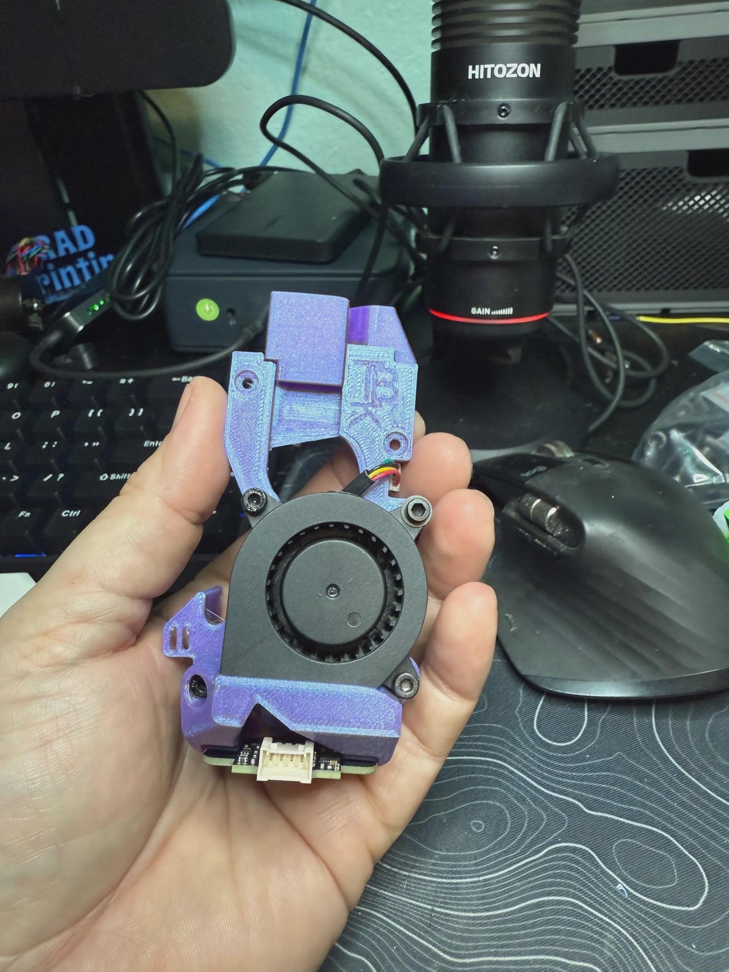 TBKMakers Skeletor MK7 K1 ToolHead Duct